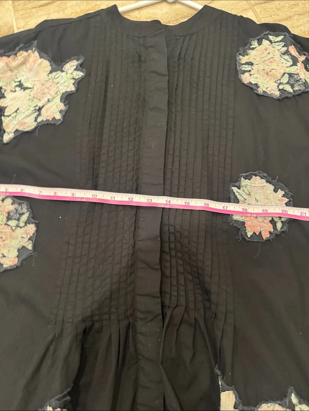 Free People Black Mari Tunic Size XS